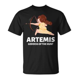 Artemis Déesse Mythologie Grecque Grèce Antique Chasseur T-Shirt - Cadeauxyz