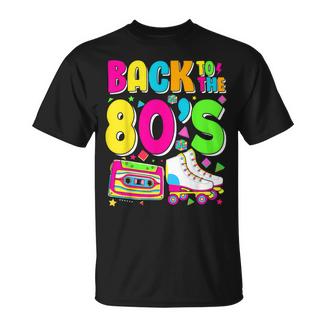 Back To 80'S 1980S Outfit Costume Eighties Retro Party T-Shirt - Monsterry
