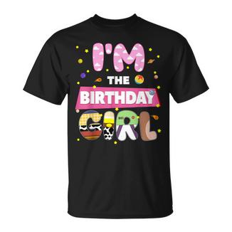 Im The Birthday Girl Cowgirl Family Party Decoration T-Shirt - Monsterry