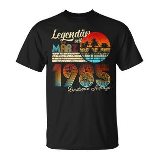 Birthday Legendary Since March 1985 T-Shirt - Geschenkecke