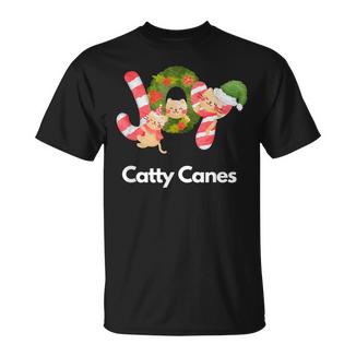 Catty Canes T-Shirt - Cadeauxyz