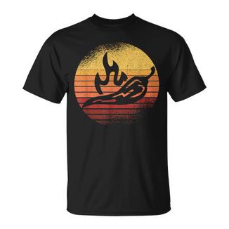 Chile Chipotle Picante Retro -Intage Mexicana Chipotle Camiseta unisex - Regaloses