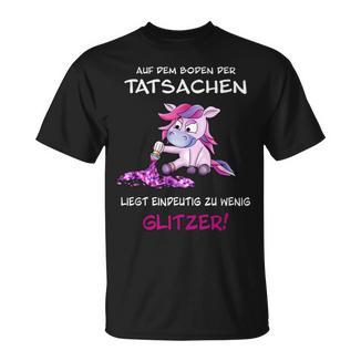 Cute Unicorn Sprinkles Glitter With Saying S T-Shirt - Geschenkecke
