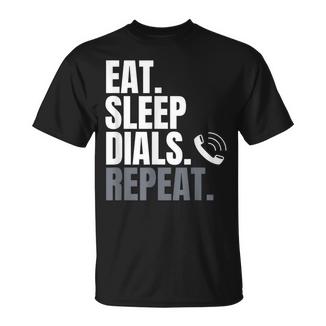 Eat Sleep Dials Renouvelle Sesentes Technologiques T-Shirt - Cadeauxyz