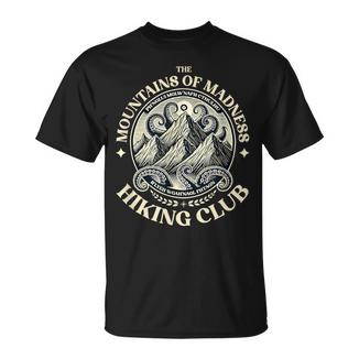 Mountains Madness Lovecraft Hiking And Cthulhu Miskatonic S T-Shirt - Geschenkecke