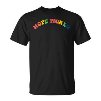 Multi-Color Hope World Hobicore Hobi T-Shirt - Monsterry