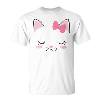 Children's Cat Face Cat Fancy Dress Costume Cat T-Shirt - Geschenkecke