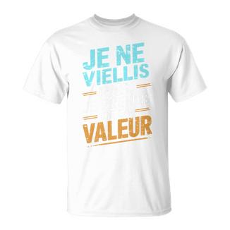 Humour Je Neieillis Pas Anniversaire Fête Des Pères Mères Manche Longue T-Shirt - Cadeauxyz