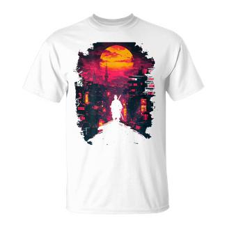 Japanese Samurai Backprint T-Shirt - Geschenkecke
