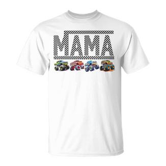 Mama Truck Mom Monster Trucks Are My Jam Truck Lovers Mother T-Shirt - Thegiftio UK