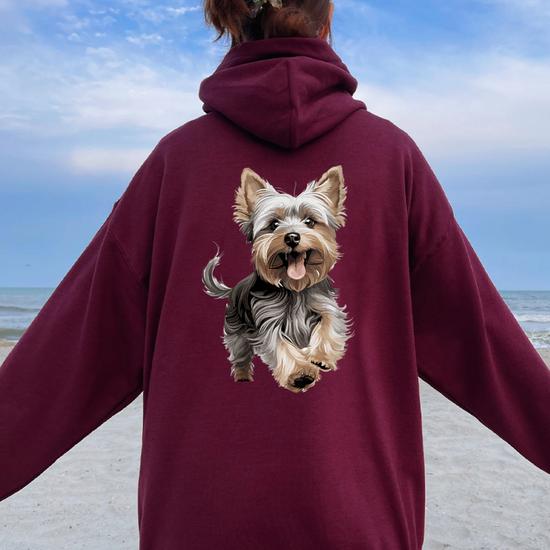Sweat à Capuche Motif Chien Cairn Terrier - Pour Homme, Femme, Enfant, Fan De Cette Race